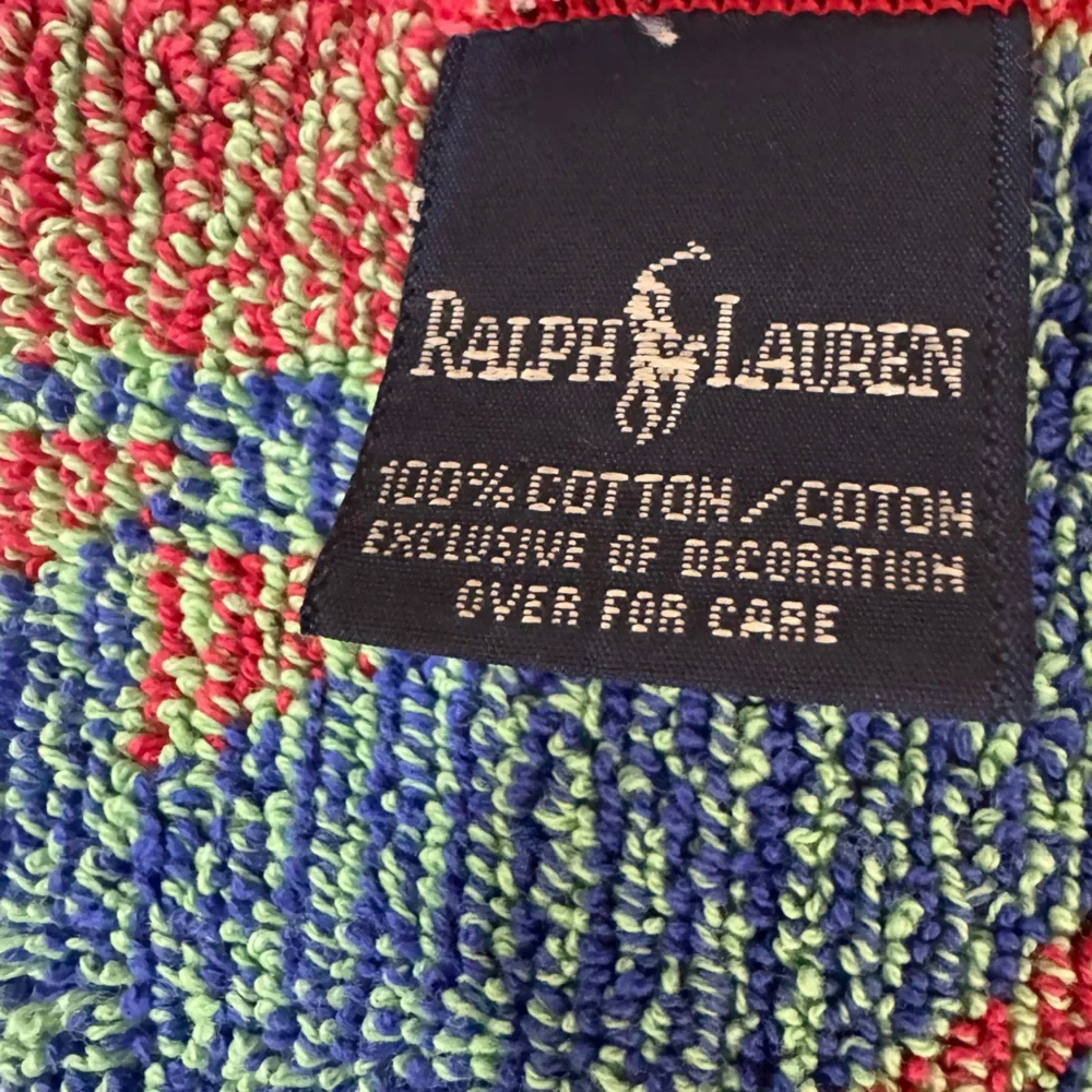 Vtg Ralph Lauren Home Southwestern Hand Towel Set
